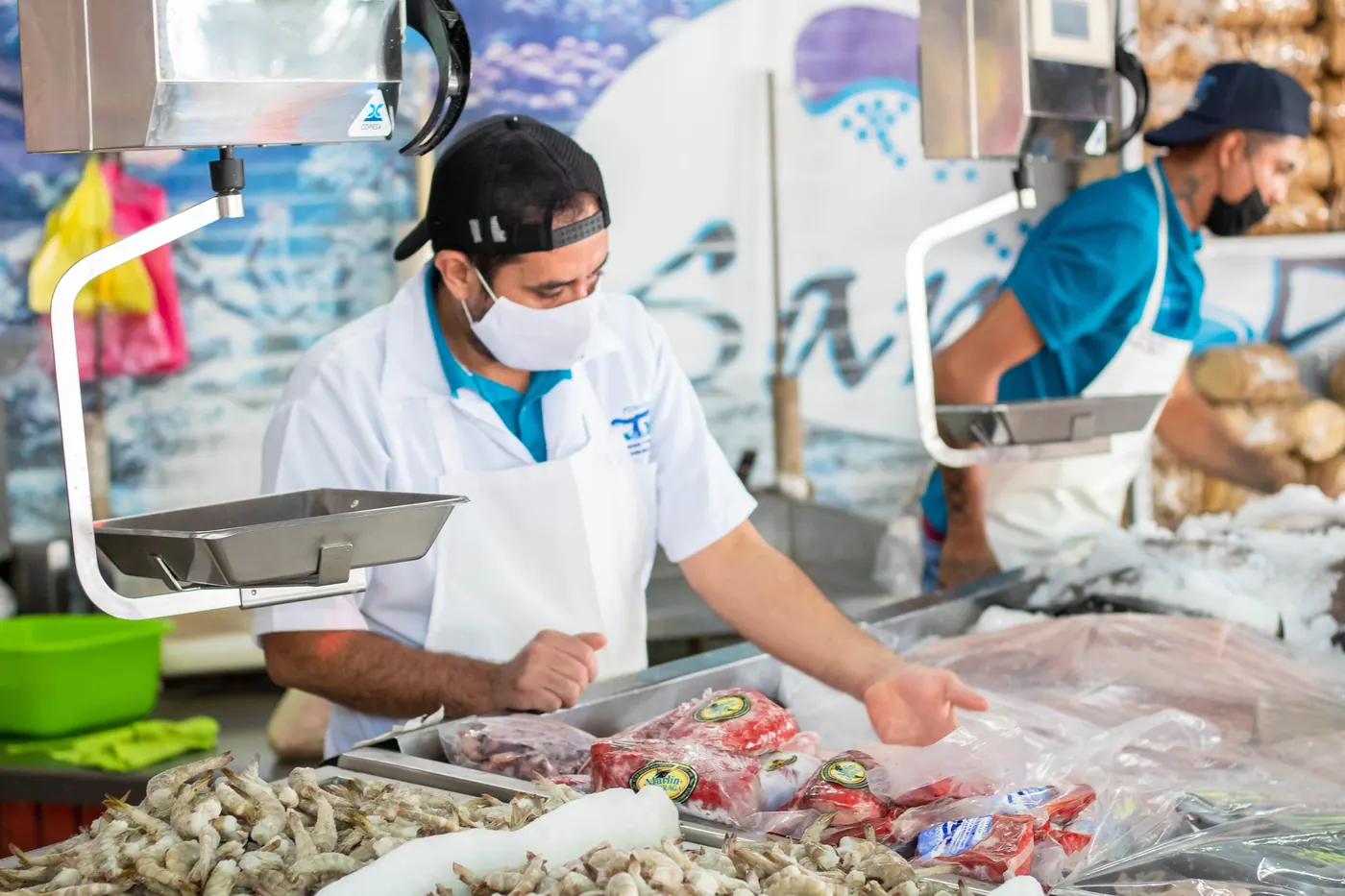 Atención en Pescadería San Blas
