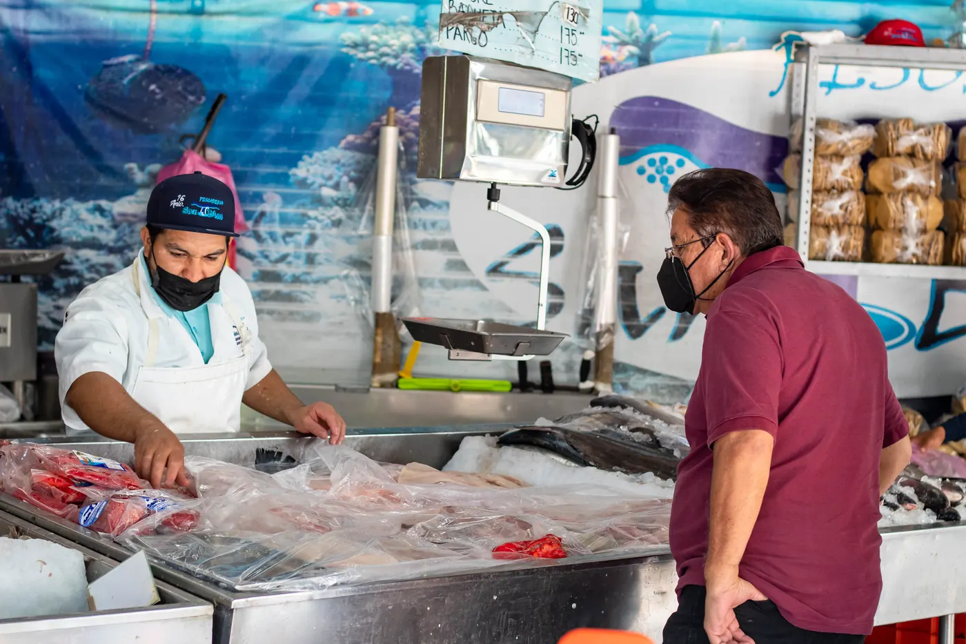Atención en Pescadería San Blas